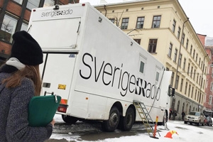 sveriges radio på plats